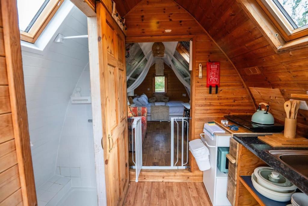 Robin Nest - Cosy Shepherd'S Hut Hideaway Callington Exterior photo